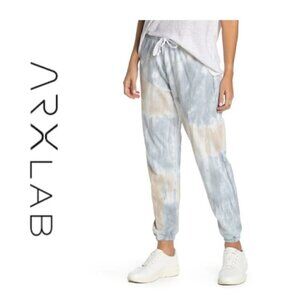 New ARX LAB Fleece-Lined Tie Dye Sweatpants NWT